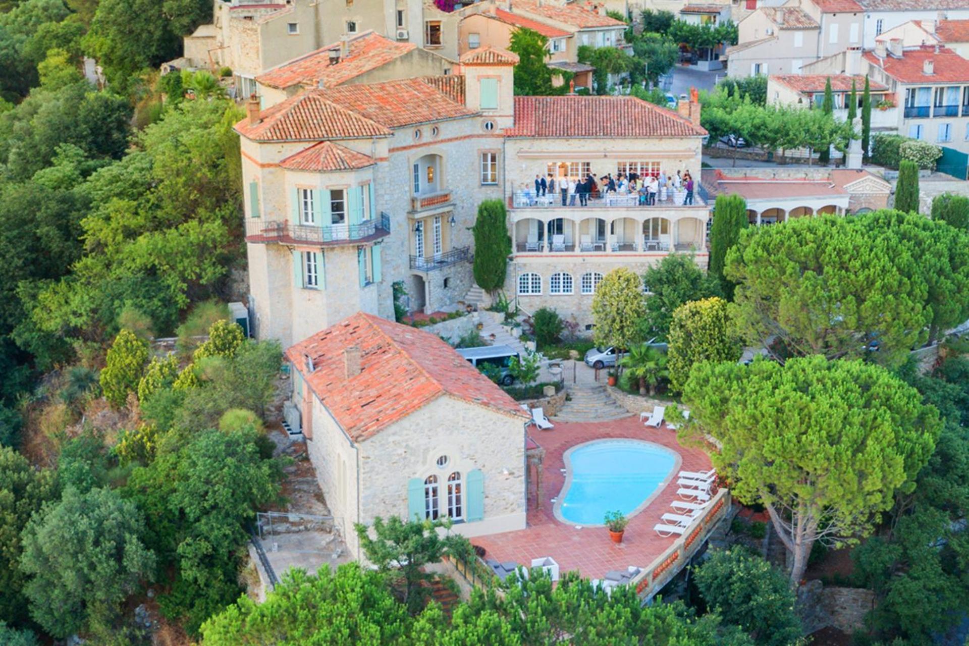 Le Chateau Des Costes Le Castellet  Exteriör bild